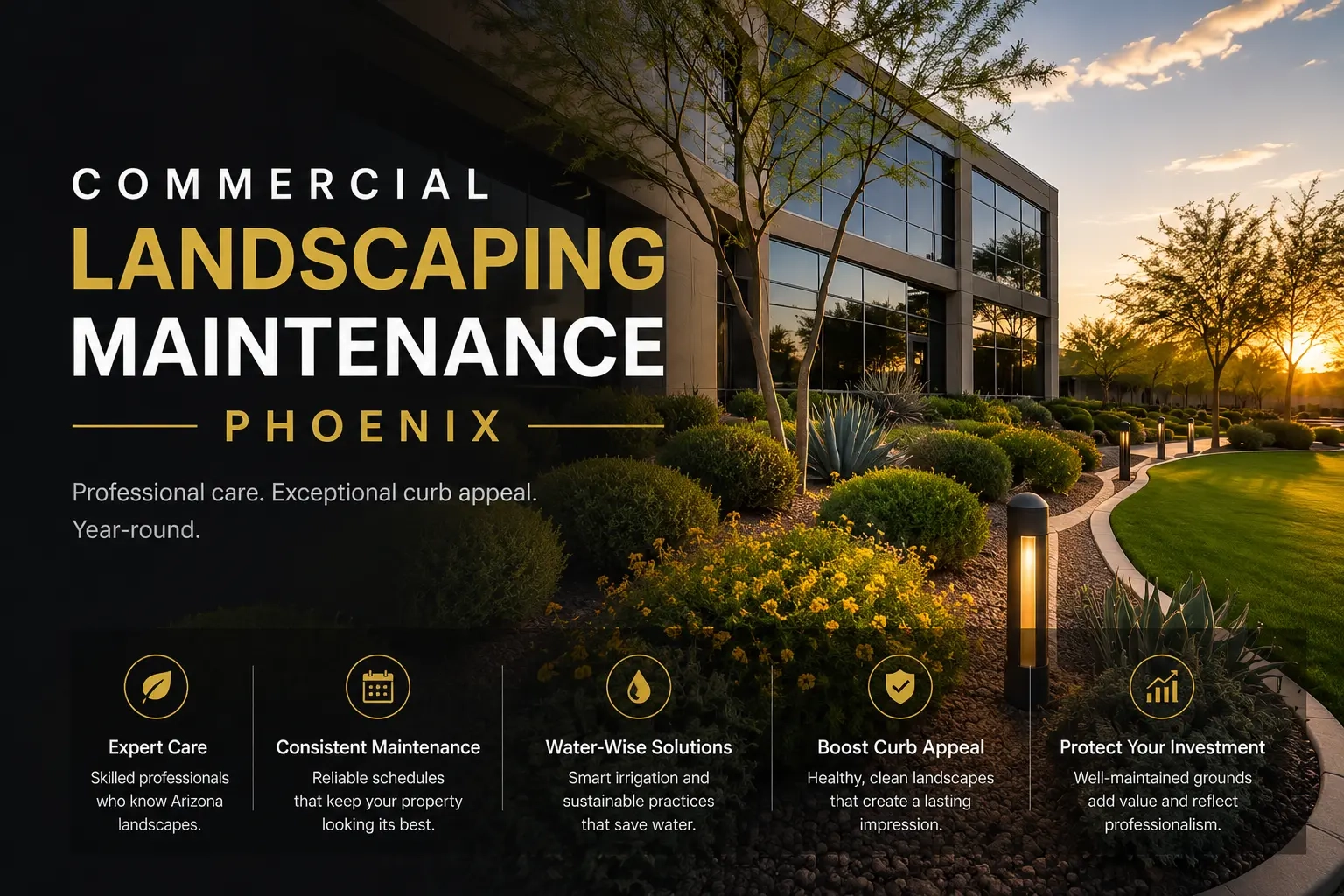 Commercial Landscaping Maintenance Phoenix