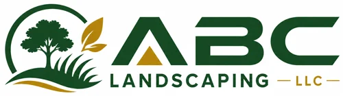 Commercial landscaping crew maintaining an office complex in Phoenix.