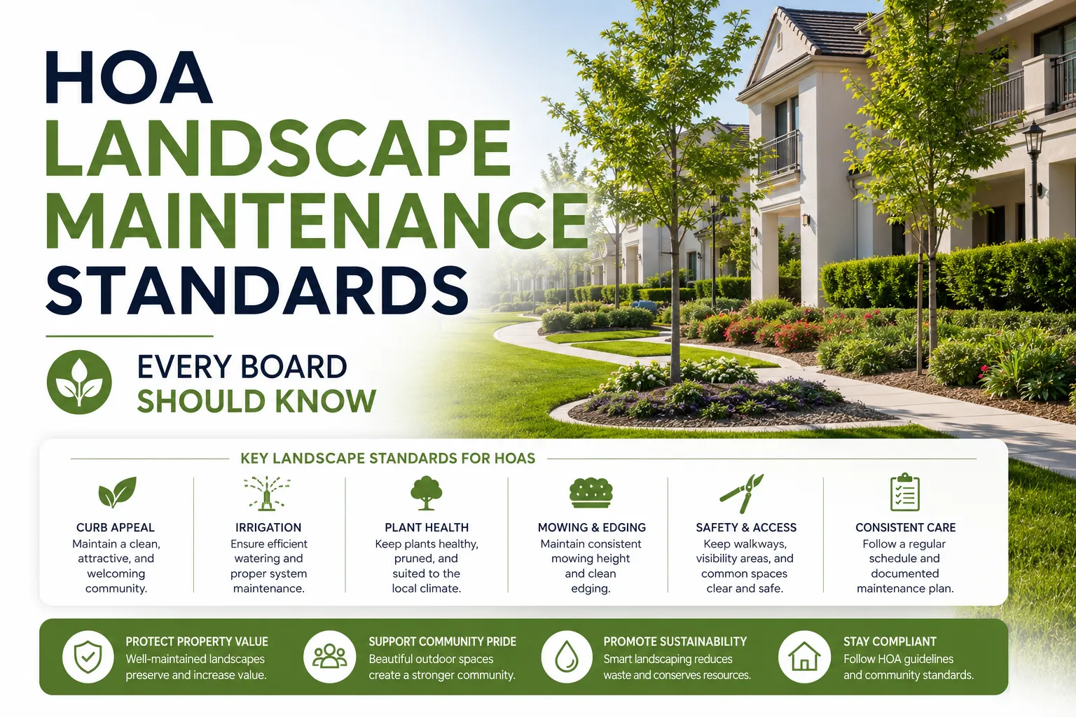 HOA Landscape Maintenance Standards
