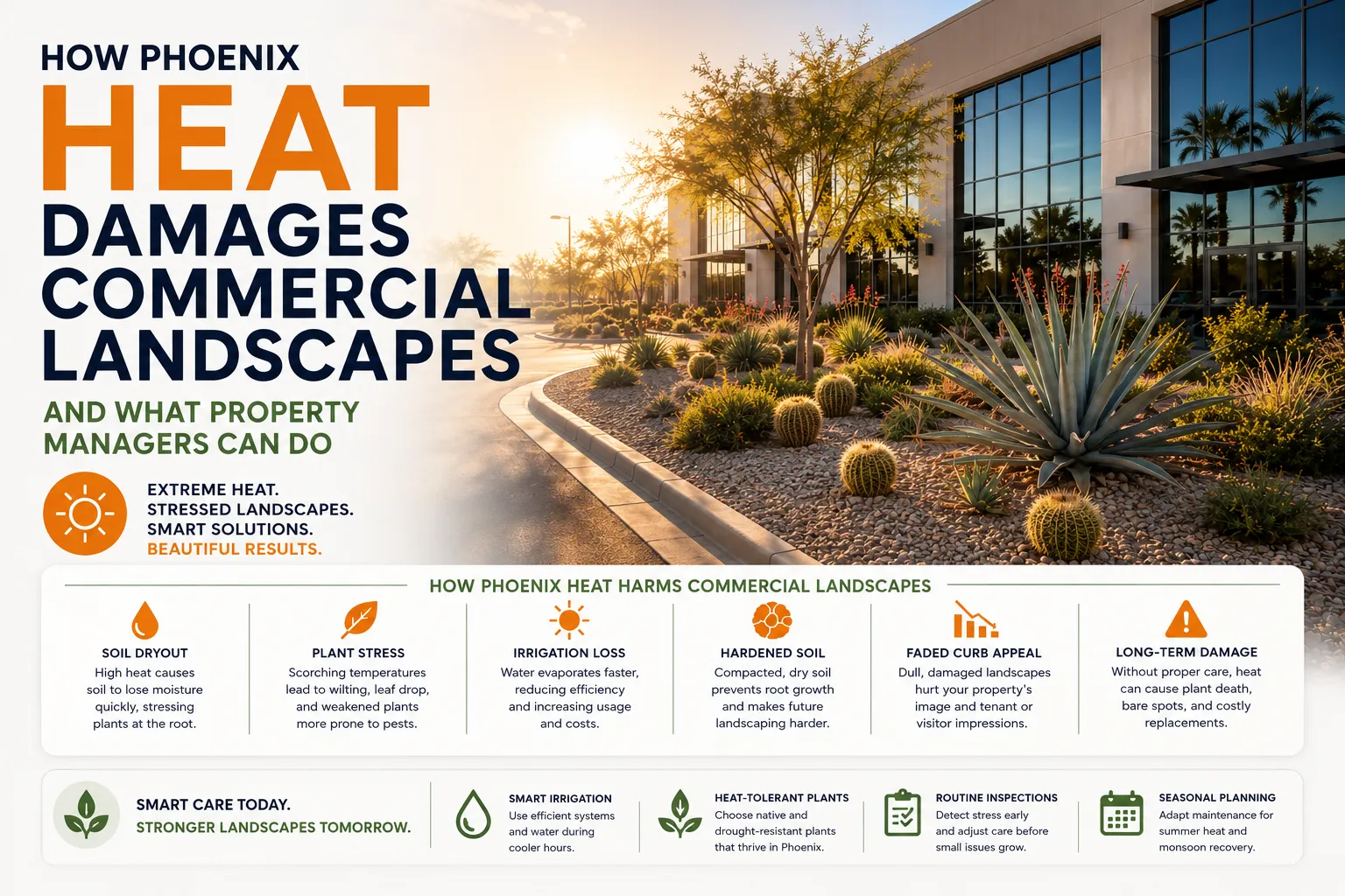 Phoenix Heat Damages Commercial Landscapes