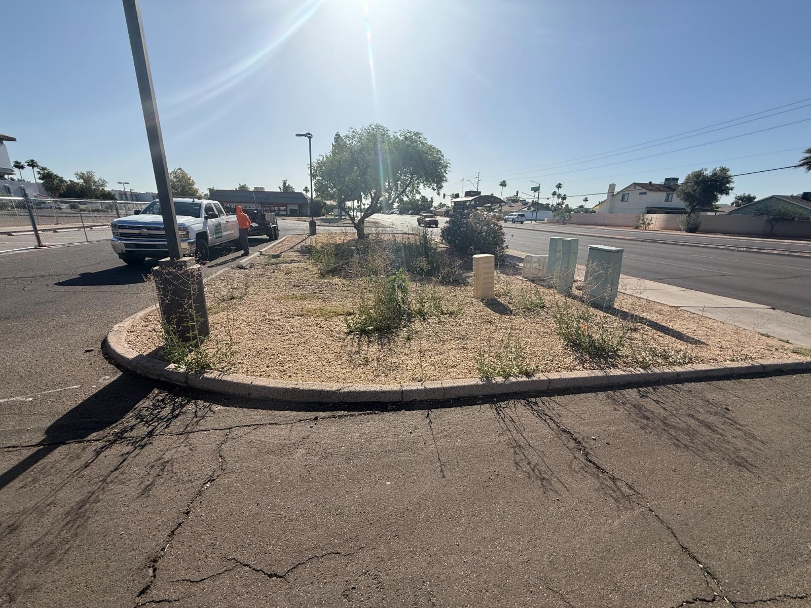 7-Eleven commercial property in Phoenix before cleanup